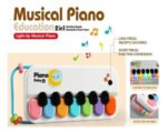 Piano Infantil Con Sonido Instrumento Musical Juguete Blanco - Imagen 7