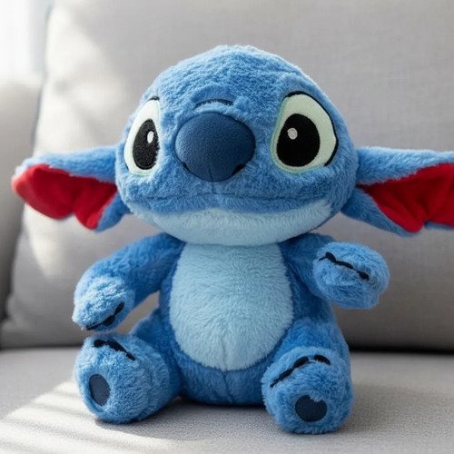 Peluche Lilo Y Stitch Suave 30cm Kawaii Azul - Imagen 2