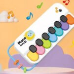 Piano Infantil Con Sonido Instrumento Musical Juguete Blanco - Imagen 5