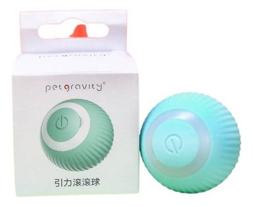 Juguete Gato Bola Interactivo Inteligente Recargable Automat Azul - Imagen 8