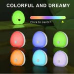 Parlante De Sonido Blanco Para Dormir Con Luz Veladora Blanco - Imagen 7