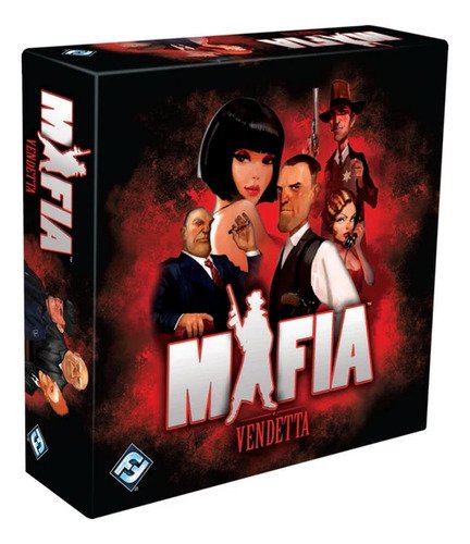 Juego De Mesa Mafia Vendetta Cartas Rol Oculto