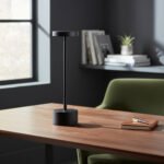 Lampara De Mesa Luz Led Tactil Recargable Usb Restaurante - Imagen 10