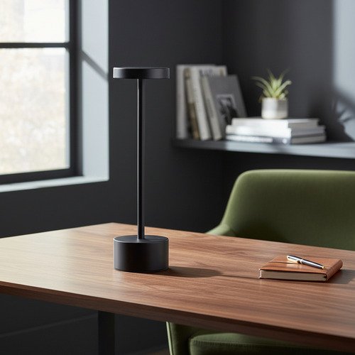 Lampara De Mesa Luz Led Tactil Recargable Usb Restaurante - Imagen 10