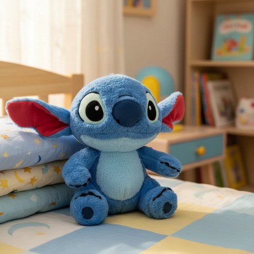 Peluche Lilo Y Stitch Suave 30cm Kawaii Azul - Imagen 3