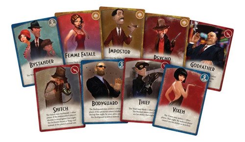 Juego De Mesa Mafia Vendetta Cartas Rol Oculto - Imagen 3