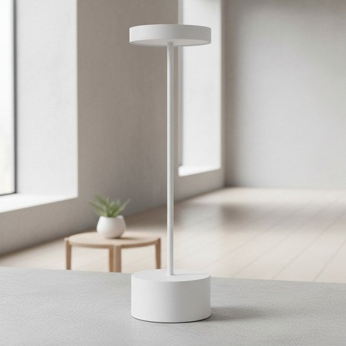 Lampara De Mesa Luz Led Tactil Recargable Usb Restaurante - Imagen 5