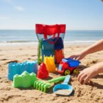 Balde Para Playa Juego Castillo Con Accesorios Auto Y Bolso - Imagen 5