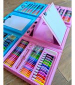 Set Kit Arte Dibujo Y Pinturas 208 Piezas Valija Maletin Infantil Colores Para Colorear Lapices Marcadores Crayolas Acuarela - Imagen 3