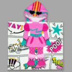 Toalla Poncho Niños Playa Superhéroe 100% Algodón - Piki.uy - Imagen 8