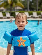 Chaleco Flotador Salvavidas Niños Con Alitas Piscina Rígido - Imagen 7