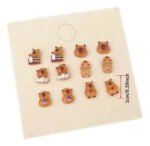 Caravanas De Capibara Aros De Capybara Joyas Carpincho - Imagen 5