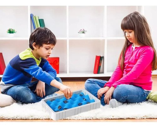 Juego De Estrategia De Ajedrez Magnético 20 Base De Esponja - Imagen 6