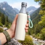 Termo Botella Slim Térmica Acero Inoxidable 500 Ml Colores Verde - Imagen 3