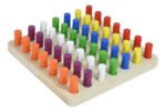 Juego Didactico De Madera Montessori Colores Numeros - Imagen 3