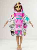 Toalla Poncho Niños Playa Superhéroe 100% Algodón - Piki.uy - Imagen 4