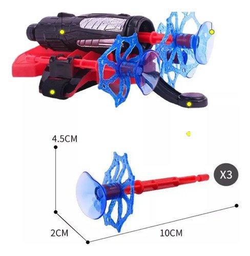 Hombre Araña Lanzador De Dardo Tela De Araña Spiderman Piki Hombre Araña - Imagen 2