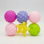 Set De 6 Pelotas Texturizadas Sensoriales Para Niños - Imagen 5
