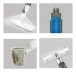 Mopa Con Spray Botella Dispensadora Mopa Lampazo Trapeador Blanco - Imagen 6