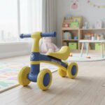 Bicicleta Infantil Chivita Buggy 4 Ruedas Resistente Armada Amarillo - Imagen 3