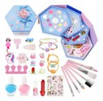 Kit De Maquillaje Y Joyeria Infantil Para Niñas 4 En 1