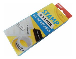 Recarga Para Tu Sello Trodat Stamp & Stick Color De Tinta Ne Negro