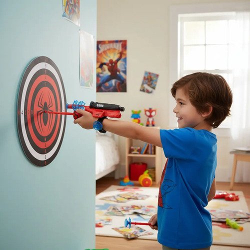 Hombre Araña Lanzador De Dardo Tela De Araña Spiderman Piki Hombre Araña - Imagen 6