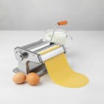 Maquina Para Hacer Pastas Manual Caseras Tallarines Cintas Plateado - Imagen 3