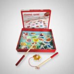 Juego De Pesca En Madera Con Imán Y Cañas - Piki.uy - Imagen 3
