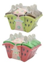Molde Para Helados X 6 Unidades Helado Palito Sandia Kawaii Sandía - Imagen 3