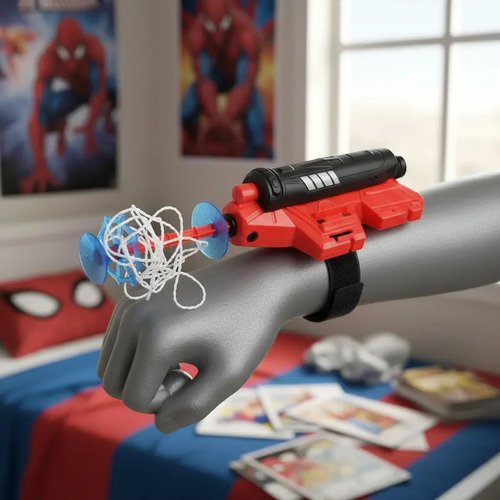 Hombre Araña Lanzador De Dardo Tela De Araña Spiderman Piki Hombre Araña - Imagen 5