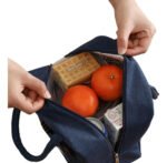 Lonchera Térmica Grande Vianda Conservadora Para Comida Azul Marino - Imagen 6