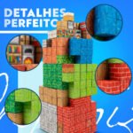 Kit De 100 Bloques Magnéticos De Ensamblaje, Juguete Educativo Para Construcción, Tipo Minecraft, 100 Piezas, Creativo Para Niños - Imagen 5
