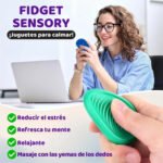 6pcs Juguete Silicona Piedras Sensoriales Para Ansiedad Piki Multicolor - Imagen 9