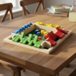 Juego De Dados Cierra La Caja Shut The Box Madera 22x22cm - Imagen 5