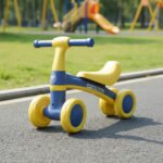Bicicleta Infantil Chivita Buggy 4 Ruedas Resistente Armada Amarillo - Imagen 7