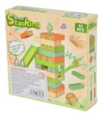 Juego De Mesa Bloques Apilables 41pcs Jenga