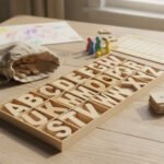 Abecedario De Madera Letras Mayúsculas Para Niños - Piki.uy - Imagen 2