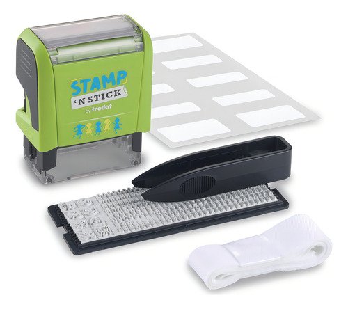 Sello Trodat Personalizable Para Telas Y Objetos Color De La Negro Verde - Imagen 10