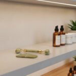 Rodillo Facial Cuarzo Rosa+gua Sha Masaje Facial Antiarrugas Todo Tipo De Piel Día/noche - Imagen 5
