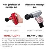 Pistola De Masajes Corporal Y Facial Recargable Inalambrico Rojo - Imagen 6