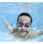 Lentes De Agua Infantiles Para Natacion Spiderman Color Rojo Rojo - Imagen 4