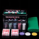 Fichero Texas Holdem Casino Style 200 Fichas Cartas Y Paño - Imagen 12
