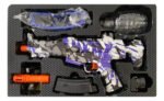 Pistola Ametralladora Hidrogel Orbis Mp5 Automatica Lila - Imagen 2