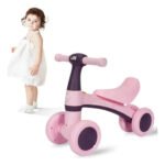 Bicicleta Infantil Chivita Sin Pedal Resistente Armada Piki Rosa - Imagen 2