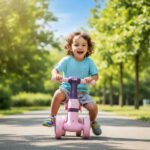 Bicicleta Infantil Chivita Sin Pedal Resistente Armada Piki Rosa - Imagen 4