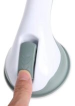 Agarradera Seguridad Baño Ventosa Ducha Bañera Pared Firme Blanco - Imagen 3