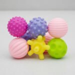 Set De 6 Pelotas Texturizadas Sensoriales Para Niños - Imagen 4