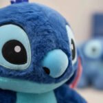 Peluche Suave Stitch 30cm Kawaii Viral Azul Acero - Imagen 5