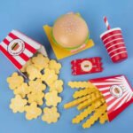 Set Juguete Comiditas Hamburguesa Papas Fritas Y Bebida - Imagen 7